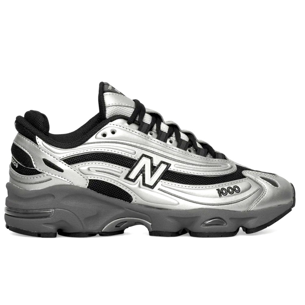 🖤 NEW BALANCE 1000 SILVER METALLIC 🩶 - Picture 2 of 4